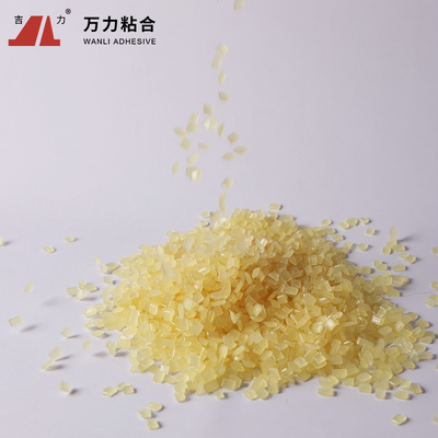 Gelbliche feste heiße Schmelze klebende EVA Flaky High Temp Glue EVA-C-22